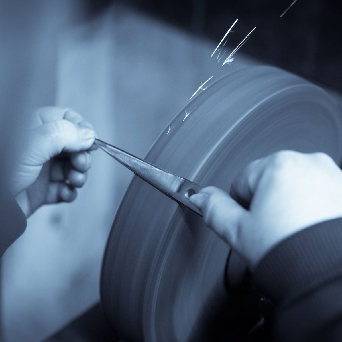 Professional Sharpening Juntetsu Shears Blade